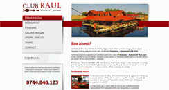 Desktop Screenshot of clubraul.ro